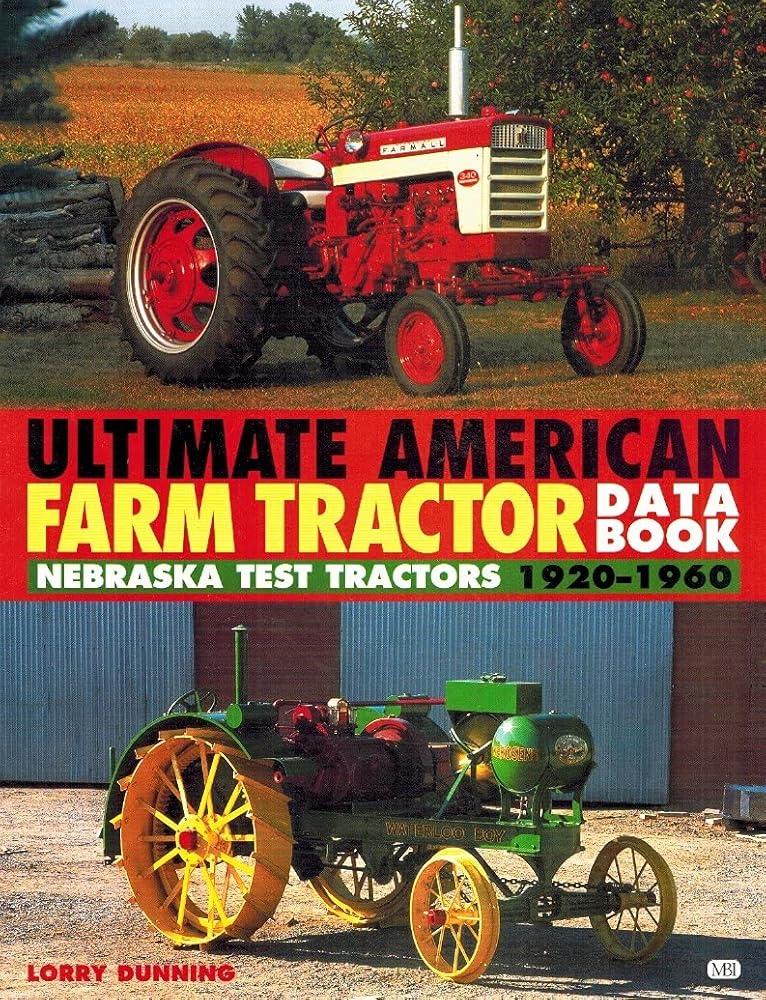 The Ultimate American Farm Tractor Data Book cover image