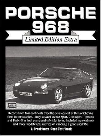 Porsche 968 - Limited Edition Extra cover image