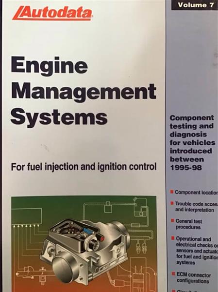 Autodata engine management systems 1995-1998