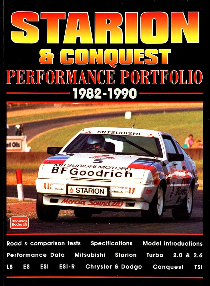 Starion & Conquest Performance Portfolio 1982-90 cover image